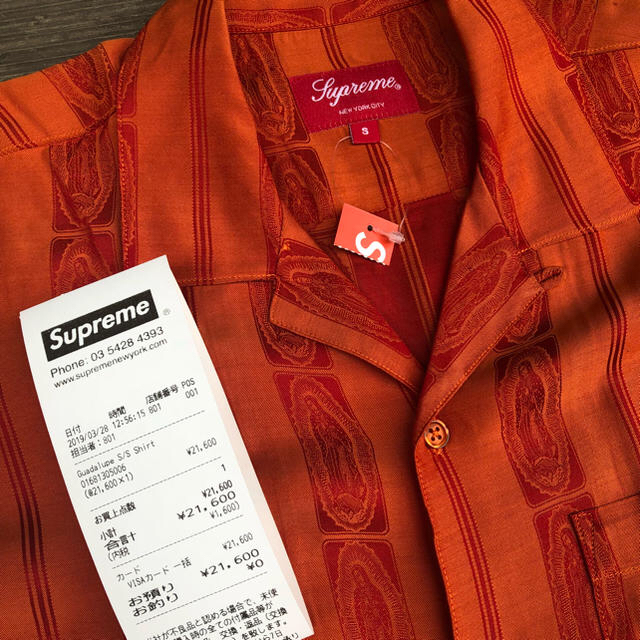 Supreme(シュプリーム)の S supreme guadalupe s/s shirt 開襟シャツ 新品 メンズのトップス(シャツ)の商品写真