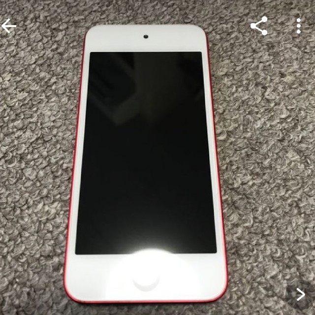 Apple(アップル)のipod touch　第５世代 スマホ/家電/カメラのオーディオ機器(ポータブルプレーヤー)の商品写真