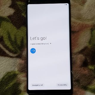 ギャラクシー(galaxxxy)のGALAXYnote9  サファイアブルー 海外版(スマートフォン本体)