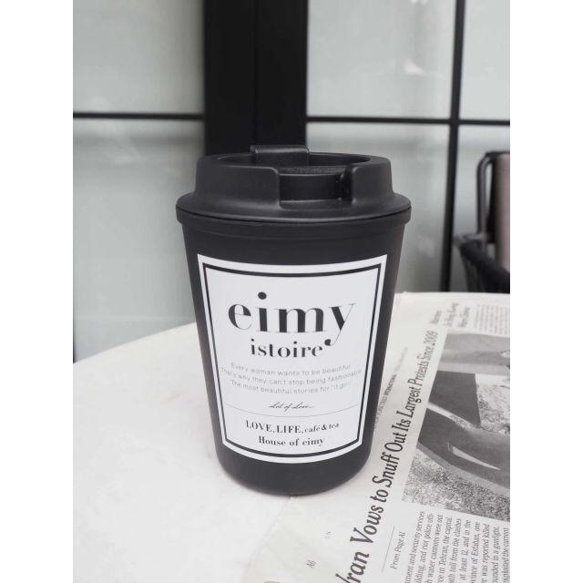 eimy istoire(エイミーイストワール)の【新品】eimyタンブラー（BLACK） インテリア/住まい/日用品のキッチン/食器(タンブラー)の商品写真