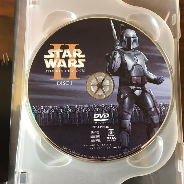 スター・ウォーズ エピソード2/クローンの攻撃〈2枚組〉DVD エンタメ/ホビーのDVD/ブルーレイ(外国映画)の商品写真