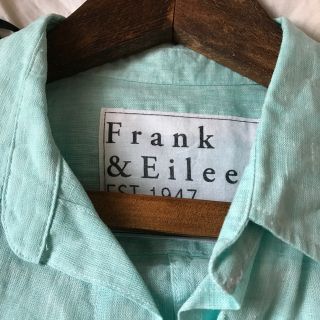 フランクアンドアイリーン(Frank&Eileen)のFrank & Eileen リネンシャツ 新品(シャツ/ブラウス(長袖/七分))