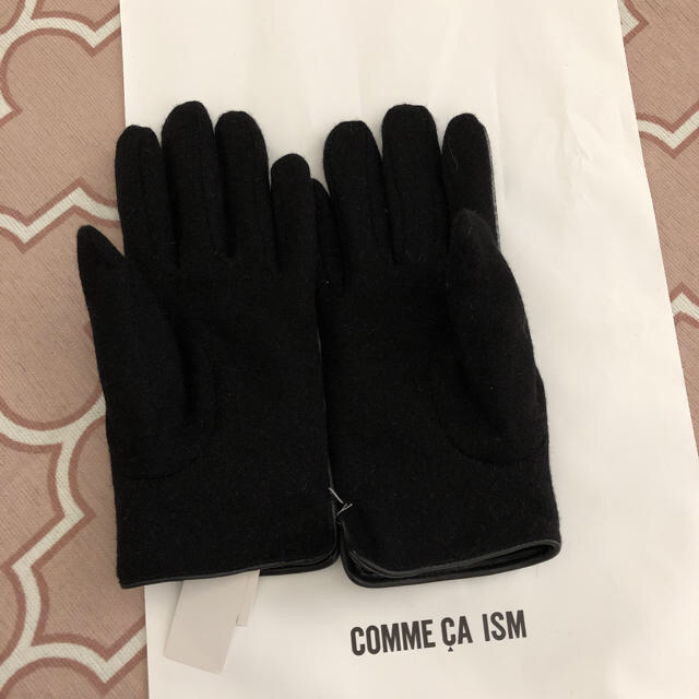 COMME CA ISM(コムサイズム)の新品未使用 タグ付き コムサイズム 手袋 レディースのファッション小物(手袋)の商品写真