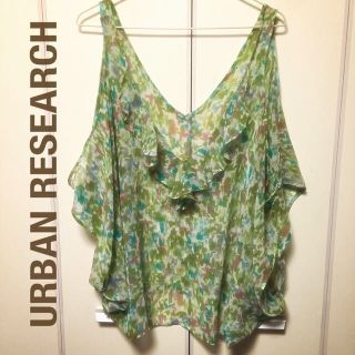 アーバンリサーチ(URBAN RESEARCH)の★シフォンブラウス★(シャツ/ブラウス(半袖/袖なし))