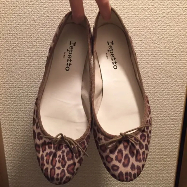 repetto - レペット レオパードバレエシューズの通販 by re|レペット