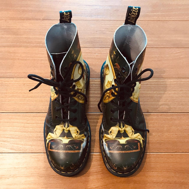 靴/シューズDr.Martens ドクターマーチン 受胎告知 Di Paolo UK5 絵画