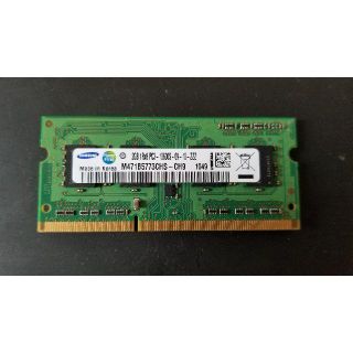 サムスン(SAMSUNG)のSamsung製ノート向けDDR3メモリ 2GB(PC周辺機器)