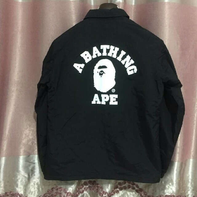 大得価新作 A BATHING APE - BAPE ナイロン コーチジャケット APE