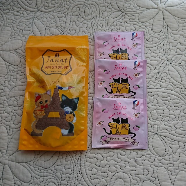 KALDI(カルディ)のカルディ ネコの日ティーバッグ 食品/飲料/酒の食品(菓子/デザート)の商品写真