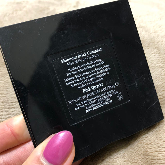 BOBBI BROWN(ボビイブラウン)のボビィブラウン シマーブリック ピンククォーツ コスメ/美容のベースメイク/化粧品(フェイスカラー)の商品写真