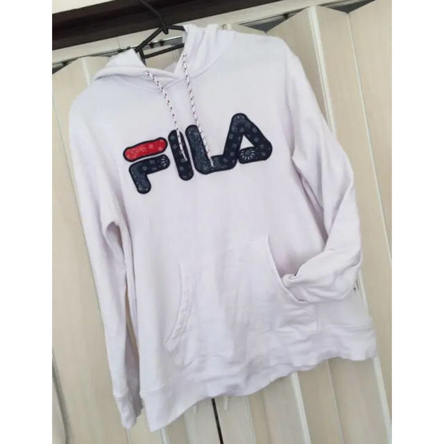 FILA(フィラ)のフィラ♡ペイズリー柄♡ロゴパーカー♡ レディースのトップス(パーカー)の商品写真