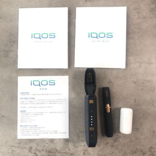 アイコス(IQOS)のIQOS 2.4 plus ネイビー アイコス セット 動作確認済 iqos(タバコグッズ)