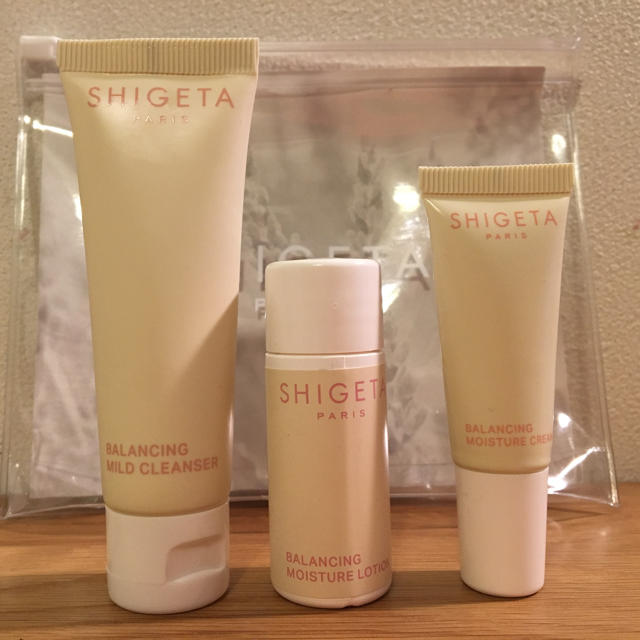 SHIGETA(シゲタ)のSHIGETA バランシングシリーズ スターターキット コスメ/美容のキット/セット(サンプル/トライアルキット)の商品写真