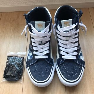 ヴァンズ(VANS)のvans sk-8 hi スケハイ ネイビー 25.5(スニーカー)