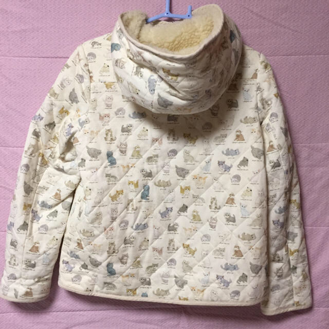 franche lippee(フランシュリッペ)の★ゆうやけプリン様専用★美品☆フランシュリッペ ☆ねこ図鑑コート レディースのジャケット/アウター(モッズコート)の商品写真