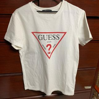 ゲス(GUESS)のguessTシャツ ホワイト S(Tシャツ/カットソー(半袖/袖なし))