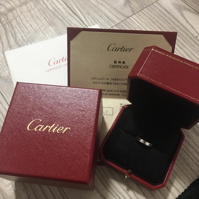 Cartier(カルティエ)の専用 ラニエールリングWG  7号 レディースのアクセサリー(リング(指輪))の商品写真