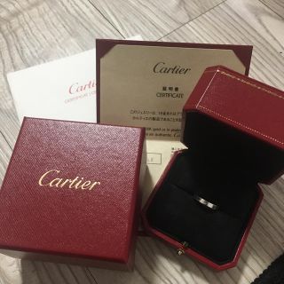 カルティエ(Cartier)の専用 ラニエールリングWG  7号(リング(指輪))