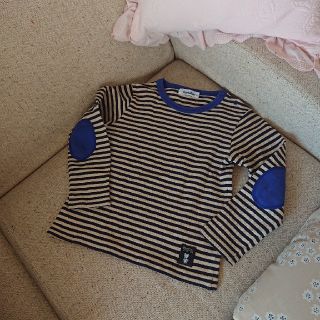 ファミリア(familiar)のボーダー ロンT ミニボーデン next ZARA ユニクロ お好きな方にも(Tシャツ/カットソー)