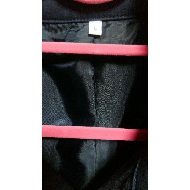 MUJI (無印良品)(ムジルシリョウヒン)のMUJIネイビートレンチコート☺Lsize☺シンプル🎵 レディースのジャケット/アウター(トレンチコート)の商品写真