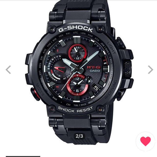 G-SHOCK(ジーショック)の国内正規品 CASIO G-SHOCK メンズMTG-B1000B-1AJF メンズの時計(腕時計(アナログ))の商品写真