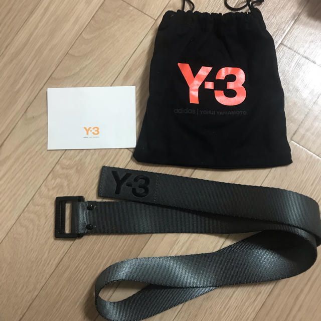 Y-3 ベルト グレー