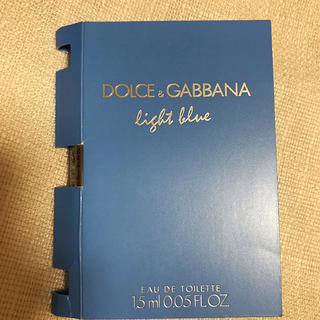 ドルチェアンドガッバーナ(DOLCE&GABBANA)のDOLCE & GABBANA light blue 1.5ml(ユニセックス)