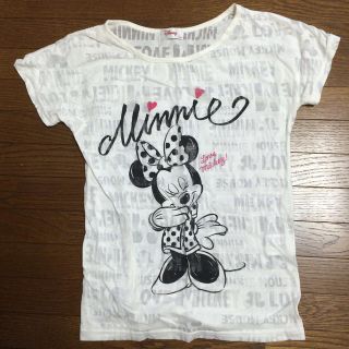 ディズニー(Disney)のDisney☆ミニーデザイン(Tシャツ(半袖/袖なし))