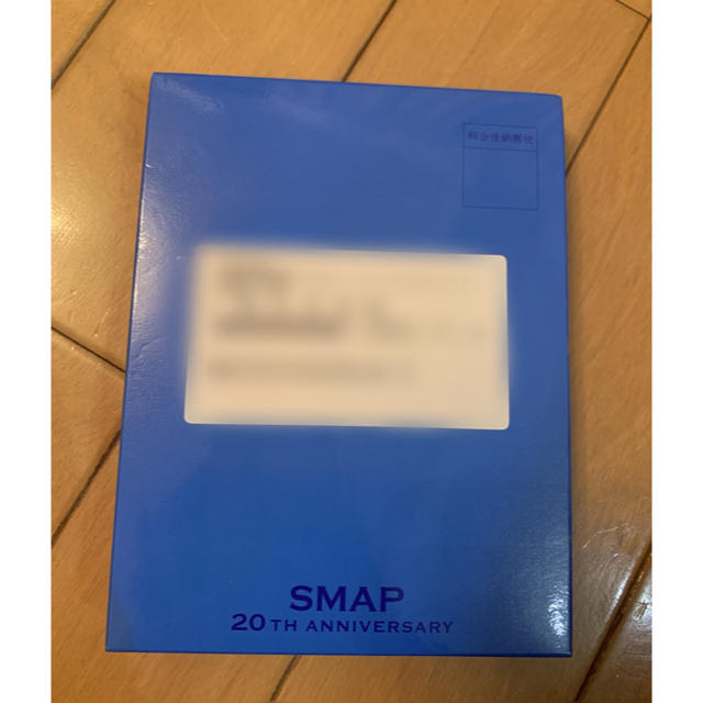 SMAP(スマップ)のSMAP非売品 20周年記念品 パスケース＆ストラップ 未開封 エンタメ/ホビーのタレントグッズ(アイドルグッズ)の商品写真