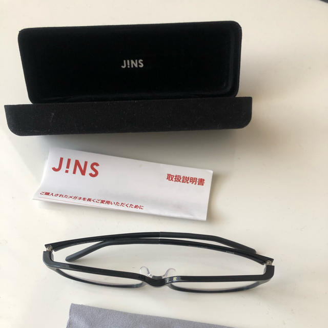 JINS(ジンズ)のJINS UVカット伊達メガネ メンズのファッション小物(サングラス/メガネ)の商品写真