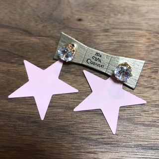 スター ピアス 未使用(ピアス)