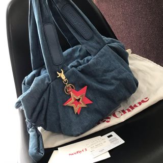 シーバイクロエ(SEE BY CHLOE)の専用  美品☆シーバイクロエ ジョイライダー ☆デニム(ハンドバッグ)