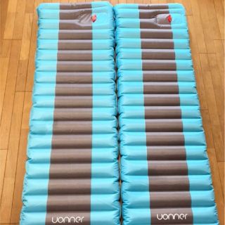 キャンプ用エアマット　2個セット(寝袋/寝具)