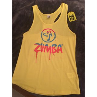 ズンバ(Zumba)の【新作】ZUMBA Loose Tank ズンバ タンク Sサイズ 黄色(タンクトップ)