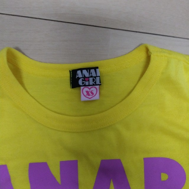 ANAP(アナップ)のANAPGIRL♡lovetoxic♡ピンクラテ140cm キッズ/ベビー/マタニティのキッズ服女の子用(90cm~)(Tシャツ/カットソー)の商品写真