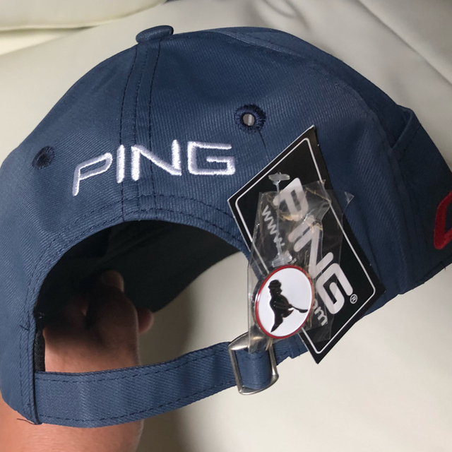 PING(ピン)の新品☆ キャップ PING マーカー付 メンズの帽子(キャップ)の商品写真