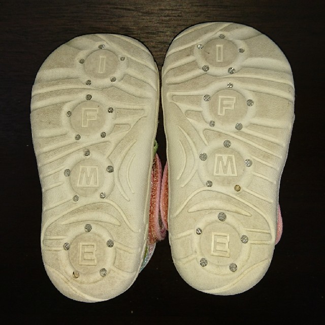 Branshes(ブランシェス)の ブランシェスとイフミーのコラボサンダル 13㎝ キッズ/ベビー/マタニティのベビー靴/シューズ(~14cm)(サンダル)の商品写真