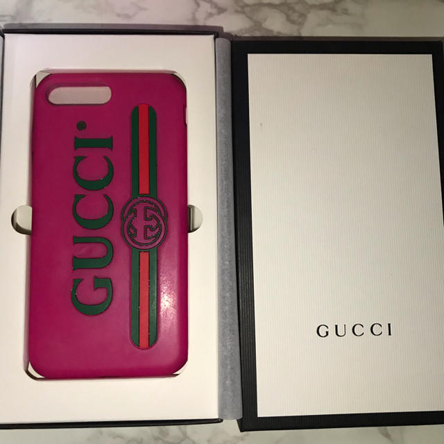Gucci - GUCCIiPhone7plusケースの通販 by SSC_M_'s shop｜グッチならラクマ