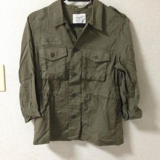 ダブルクローゼット(w closet)のw closetミリタリーシャツ(シャツ/ブラウス(長袖/七分))