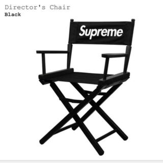 シュプリーム(Supreme)のsupreme Director’s Chair black シュプリーム (折り畳みイス)