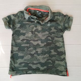 ギャップキッズ(GAP Kids)のギャップ GAP 迷彩 キッズ ポロ シャツ 120㎝(Tシャツ/カットソー)