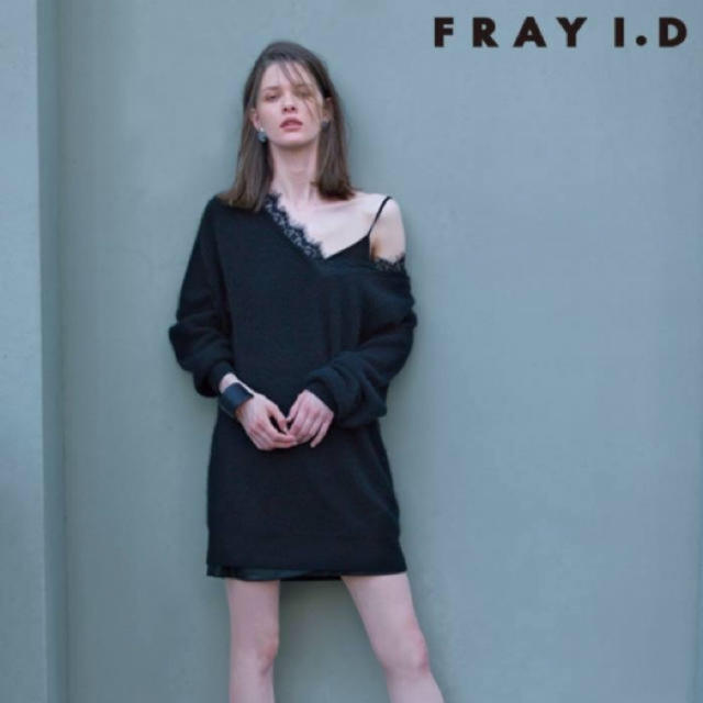 FRAY I.D(フレイアイディー)のエアリーサテンキャミ 2点セット レディースのトップス(キャミソール)の商品写真