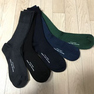 ユナイテッドアローズグリーンレーベルリラクシング(UNITED ARROWS green label relaxing)の【未使用】GREEN LABEL RELAXING 靴下 5足まとめ売り(ソックス)