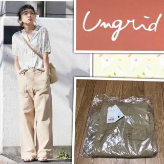 アングリッド(Ungrid)のyasu様 新品 ウォッシュベイカーパンツ ＆スタッズダウンベスト ungrid(ワークパンツ/カーゴパンツ)