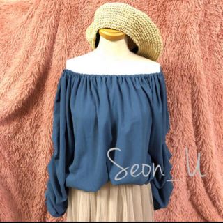 ココディール(COCO DEAL)のSleeves gather off shoulder blouse(シャツ/ブラウス(長袖/七分))