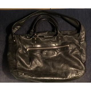 バレンシアガ(Balenciaga)のSALE  バレンシアガ 本革 ブラック トート ショルダー 2way(ショルダーバッグ)