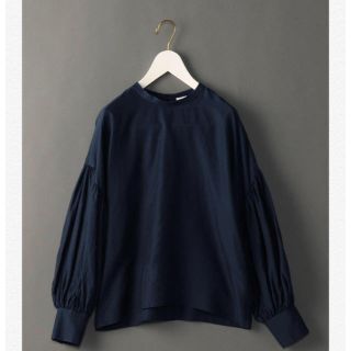 ビューティアンドユースユナイテッドアローズ(BEAUTY&YOUTH UNITED ARROWS)の＜6(ROKU)＞GATHER SLEEVE BLOUSE 美品(シャツ/ブラウス(長袖/七分))