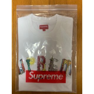 supreme 19ss week4 City Arc Tee 白