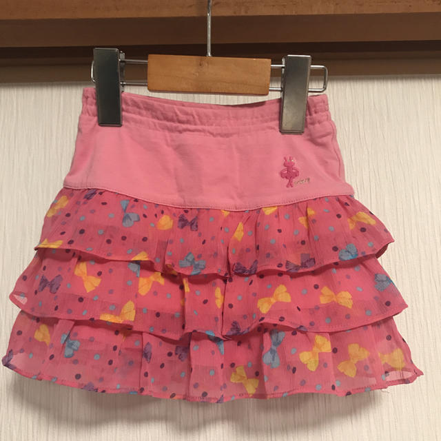 KP(ニットプランナー)のKP フリルスカート 90 キッズ/ベビー/マタニティのキッズ服女の子用(90cm~)(スカート)の商品写真