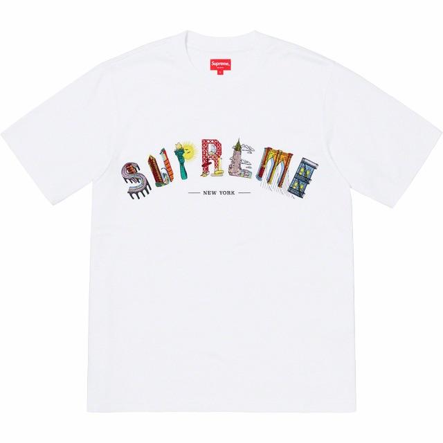 新品 Supreme City Arc Tee 白M